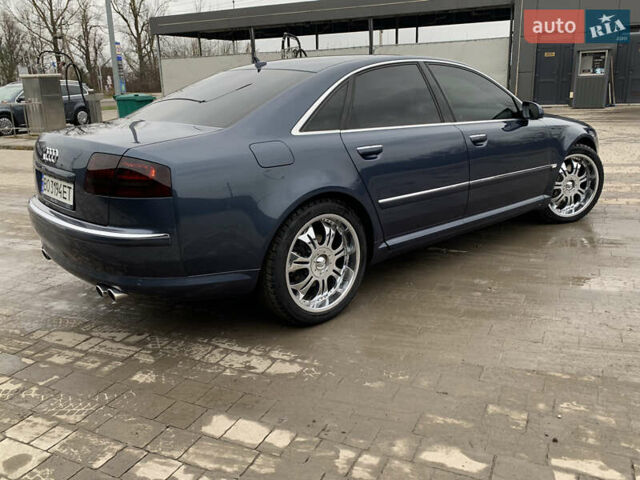 Синий Ауди А8, объемом двигателя 4.2 л и пробегом 352 тыс. км за 12685 $, фото 8 на Automoto.ua