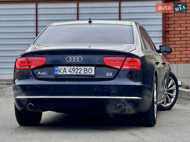 Синий Ауди А8, объемом двигателя 4.16 л и пробегом 160 тыс. км за 14300 $, фото 18 на Automoto.ua