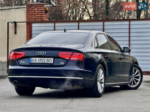 Синий Ауди А8, объемом двигателя 4.16 л и пробегом 160 тыс. км за 14300 $, фото 20 на Automoto.ua