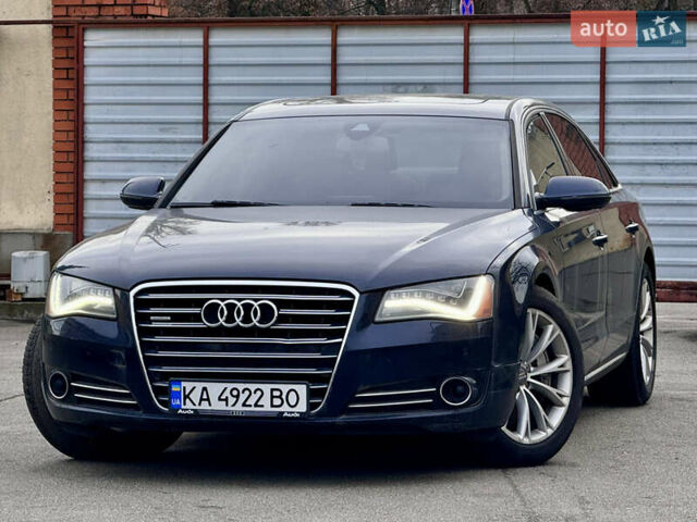Синий Ауди А8, объемом двигателя 4.16 л и пробегом 160 тыс. км за 14300 $, фото 1 на Automoto.ua