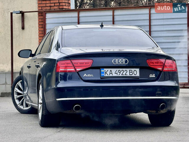 Синий Ауди А8, объемом двигателя 4.16 л и пробегом 160 тыс. км за 14300 $, фото 10 на Automoto.ua
