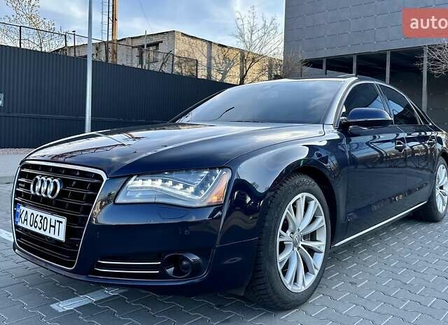Синий Ауди А8, объемом двигателя 3 л и пробегом 224 тыс. км за 13999 $, фото 3 на Automoto.ua