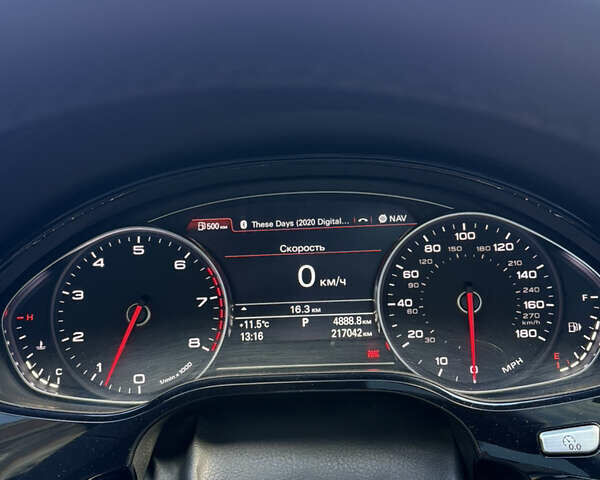 Синий Ауди А8, объемом двигателя 3 л и пробегом 215 тыс. км за 15500 $, фото 12 на Automoto.ua