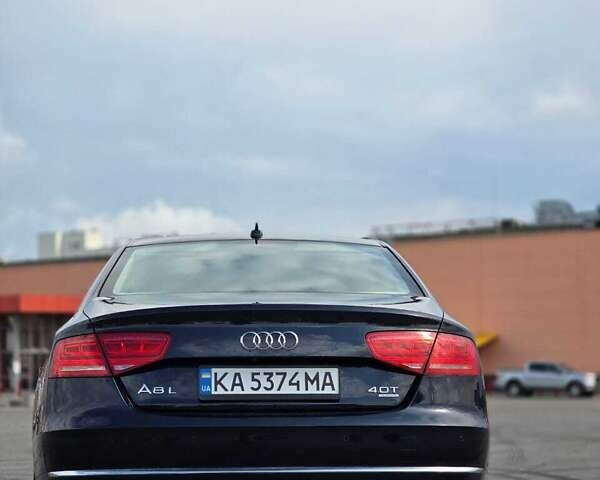 Ауди А8 2013 в Киеве на Automoto.ua Синий Ауди А8, объемом двигателя 3.99 л и пробегом 136 тыс. км за 24000 $, фото 3 на Automoto.ua