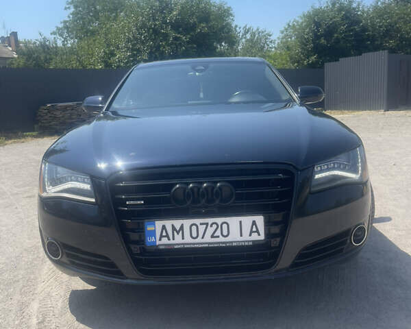 Синий Ауди А8, объемом двигателя 3 л и пробегом 203 тыс. км за 15800 $, фото 1 на Automoto.ua