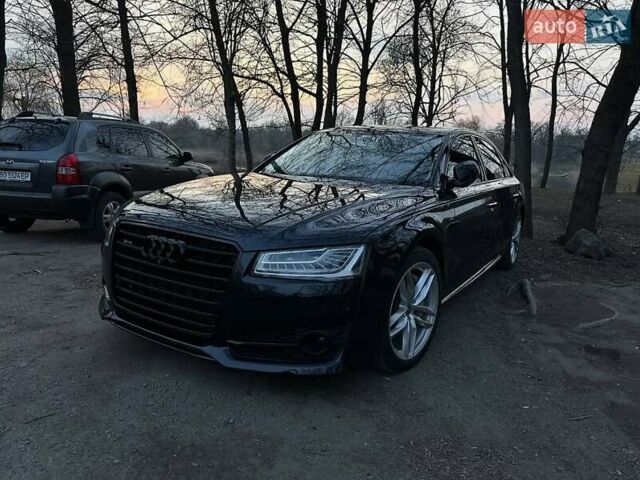 Синій Ауді A8, об'ємом двигуна 3 л та пробігом 108 тис. км за 32900 $, фото 2 на Automoto.ua