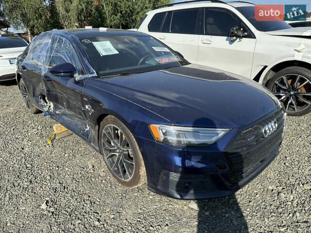 Синий Ауди А8, объемом двигателя 3 л и пробегом 46 тыс. км за 39700 $, фото 3 на Automoto.ua