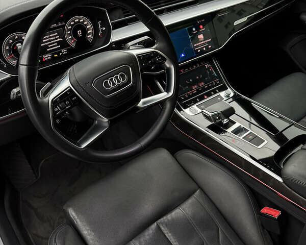 Синий Ауди А8, объемом двигателя 3 л и пробегом 59 тыс. км за 50500 $, фото 12 на Automoto.ua