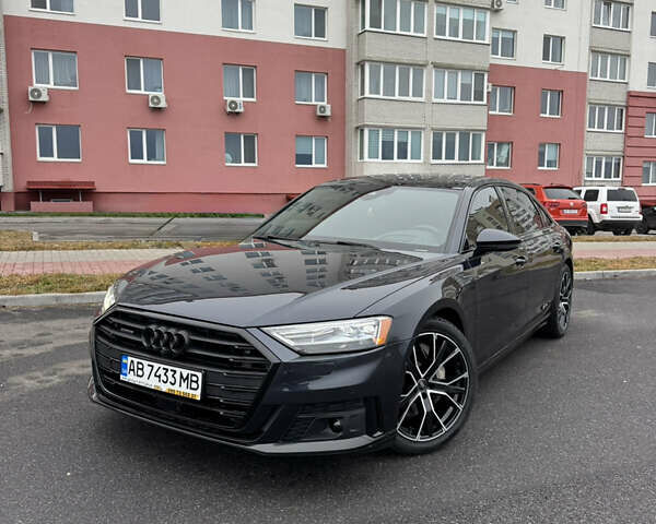 Синий Ауди А8, объемом двигателя 3 л и пробегом 59 тыс. км за 50500 $, фото 1 на Automoto.ua