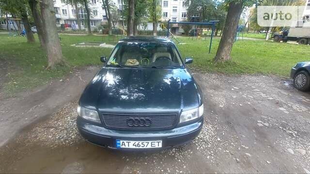 Зеленый Ауди А8, объемом двигателя 3.7 л и пробегом 414 тыс. км за 3700 $, фото 1 на Automoto.ua
