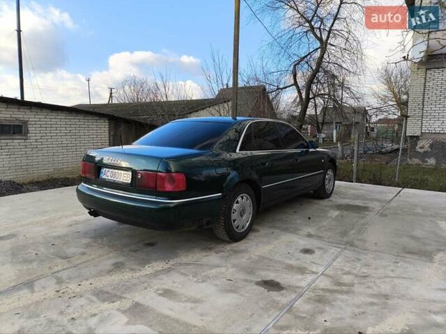 Зеленый Ауди А8, объемом двигателя 3.7 л и пробегом 380 тыс. км за 4699 $, фото 4 на Automoto.ua