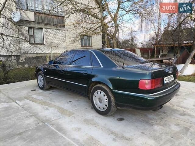 Зеленый Ауди А8, объемом двигателя 3.7 л и пробегом 380 тыс. км за 4699 $, фото 1 на Automoto.ua