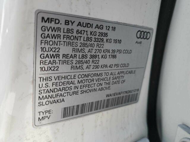 Белый Ауди Другая, объемом двигателя 0 л и пробегом 40 тыс. км за 18000 $, фото 13 на Automoto.ua