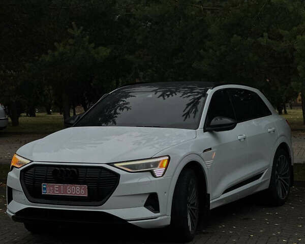 Білий Ауді E-Tron, об'ємом двигуна 0 л та пробігом 56 тис. км за 32999 $, фото 2 на Automoto.ua