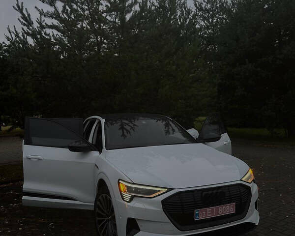 Білий Ауді E-Tron, об'ємом двигуна 0 л та пробігом 56 тис. км за 32999 $, фото 5 на Automoto.ua