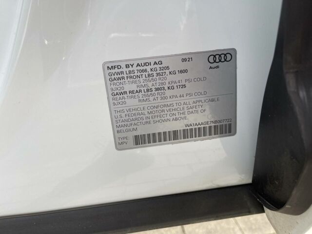 Білий Ауді E-Tron, об'ємом двигуна 0 л та пробігом 45 тис. км за 33000 $, фото 29 на Automoto.ua