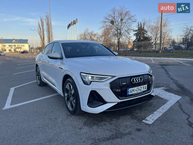 Белый Ауди E-Tron, объемом двигателя 0 л и пробегом 47 тыс. км за 34300 $, фото 1 на Automoto.ua