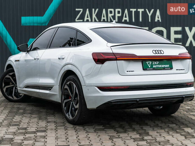 Білий Ауді E-Tron, об'ємом двигуна 0 л та пробігом 57 тис. км за 50555 $, фото 5 на Automoto.ua