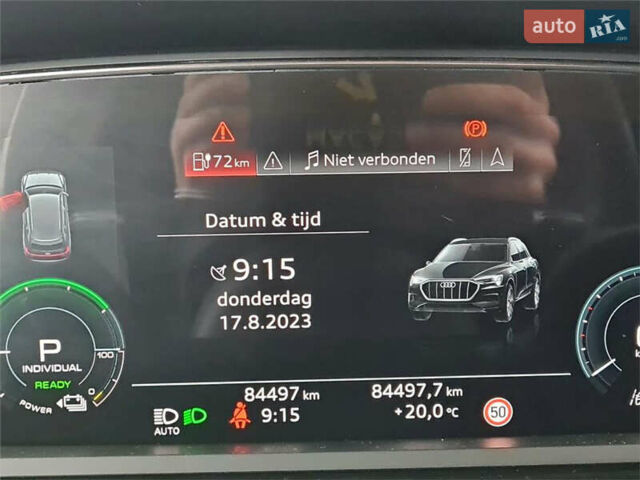 Чорний Ауді E-Tron, об'ємом двигуна 0 л та пробігом 109 тис. км за 32558 $, фото 51 на Automoto.ua