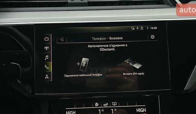 Чорний Ауді E-Tron, об'ємом двигуна 0 л та пробігом 120 тис. км за 33500 $, фото 56 на Automoto.ua