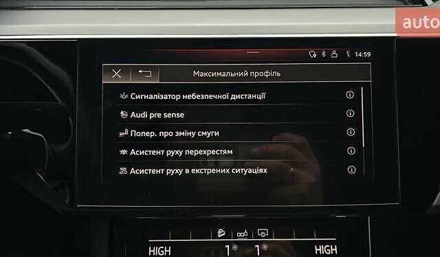 Чорний Ауді E-Tron, об'ємом двигуна 0 л та пробігом 120 тис. км за 33500 $, фото 53 на Automoto.ua