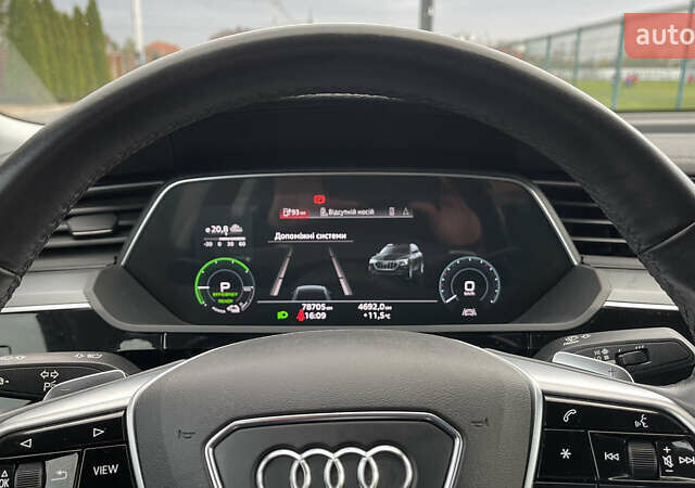 Чорний Ауді E-Tron, об'ємом двигуна 0 л та пробігом 78 тис. км за 26500 $, фото 30 на Automoto.ua