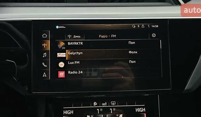 Чорний Ауді E-Tron, об'ємом двигуна 0 л та пробігом 120 тис. км за 33500 $, фото 58 на Automoto.ua