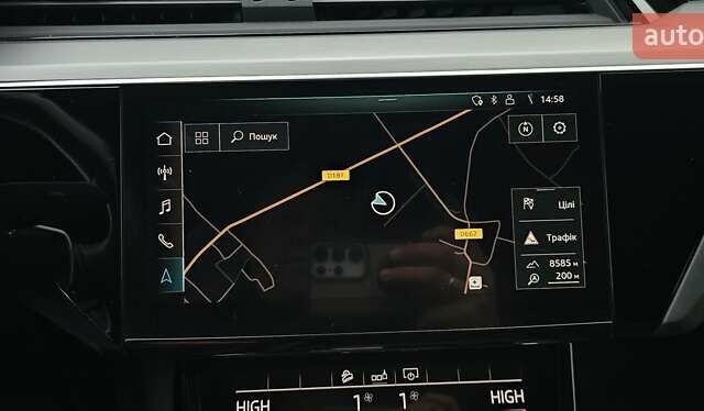 Чорний Ауді E-Tron, об'ємом двигуна 0 л та пробігом 120 тис. км за 33500 $, фото 57 на Automoto.ua