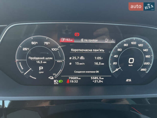 Чорний Ауді E-Tron, об'ємом двигуна 0 л та пробігом 79 тис. км за 44200 $, фото 33 на Automoto.ua