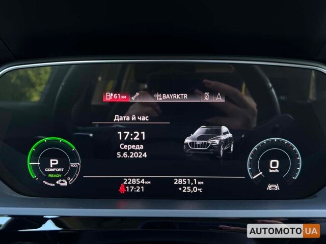 Черный Ауди E-Tron, объемом двигателя 71 л и пробегом 23 тыс. км за 30500 $, фото 20 на Automoto.ua