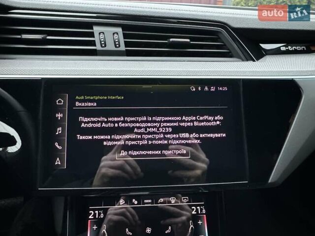 Чорний Ауді E-Tron, об'ємом двигуна 0 л та пробігом 58 тис. км за 42999 $, фото 64 на Automoto.ua