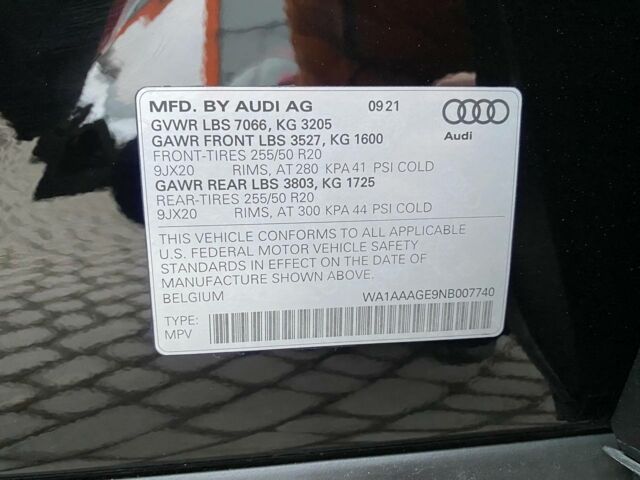 Чорний Ауді E-Tron, об'ємом двигуна 0 л та пробігом 38 тис. км за 33900 $, фото 32 на Automoto.ua