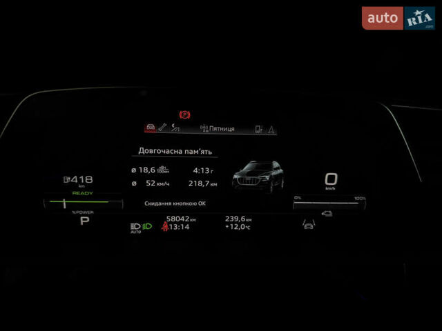 Чорний Ауді E-Tron, об'ємом двигуна 0 л та пробігом 58 тис. км за 39999 $, фото 59 на Automoto.ua