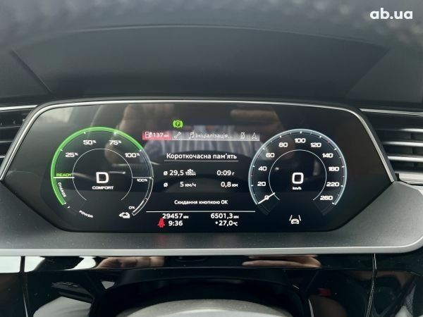 Черный Ауди E-Tron, объемом двигателя 0 л и пробегом 29 тыс. км за 57900 $, фото 8 на Automoto.ua