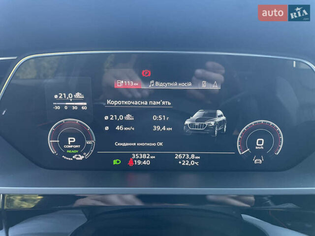 Чорний Ауді E-Tron, об'ємом двигуна 0 л та пробігом 35 тис. км за 40950 $, фото 28 на Automoto.ua