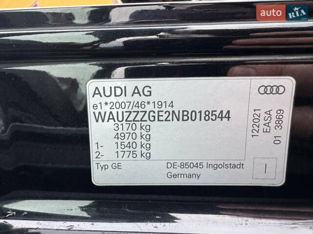 Чорний Ауді E-Tron, об'ємом двигуна 0 л та пробігом 190 тис. км за 24199 $, фото 18 на Automoto.ua
