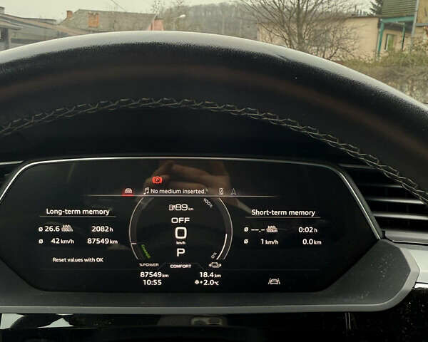 Чорний Ауді E-Tron, об'ємом двигуна 0 л та пробігом 87 тис. км за 39500 $, фото 5 на Automoto.ua
