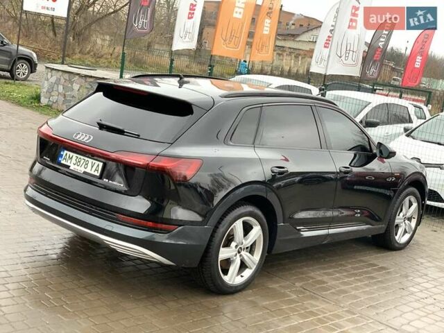 Черный Ауди E-Tron, объемом двигателя 0 л и пробегом 64 тыс. км за 35955 $, фото 16 на Automoto.ua