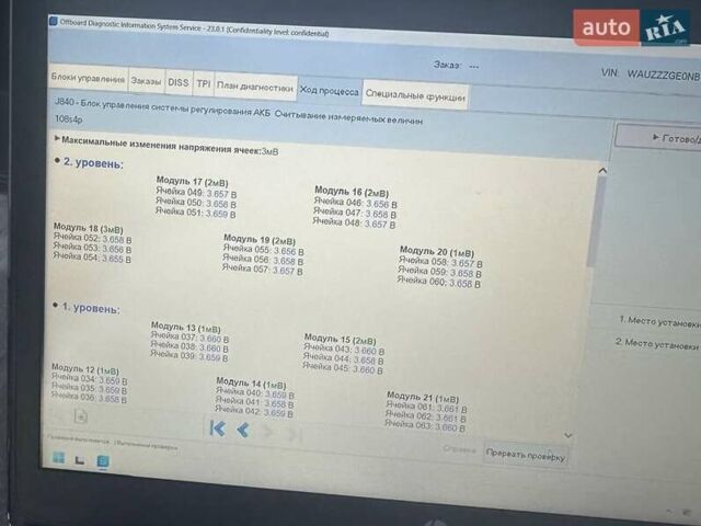 Черный Ауди E-Tron, объемом двигателя 0 л и пробегом 150 тыс. км за 31950 $, фото 91 на Automoto.ua