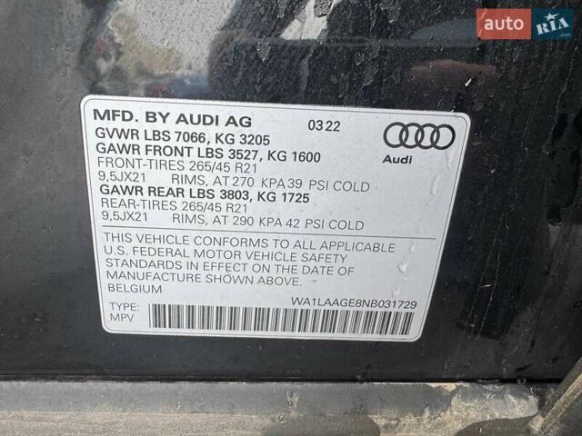 Чорний Ауді E-Tron, об'ємом двигуна 0 л та пробігом 81 тис. км за 25900 $, фото 15 на Automoto.ua