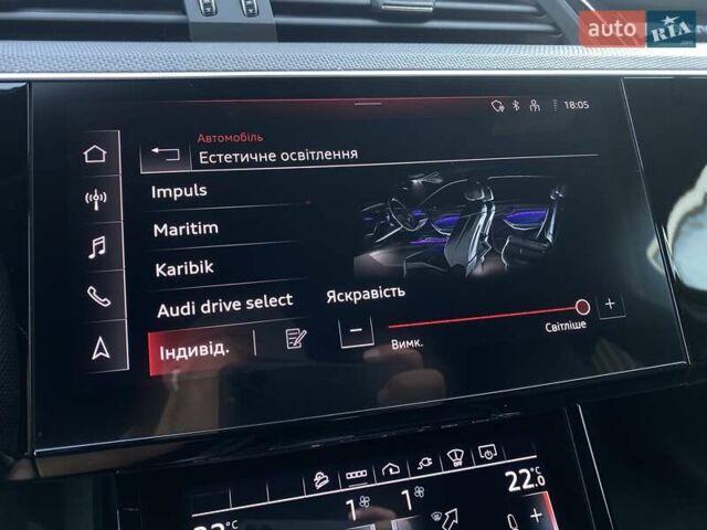 Черный Ауди E-Tron, объемом двигателя 0 л и пробегом 63 тыс. км за 49500 $, фото 14 на Automoto.ua