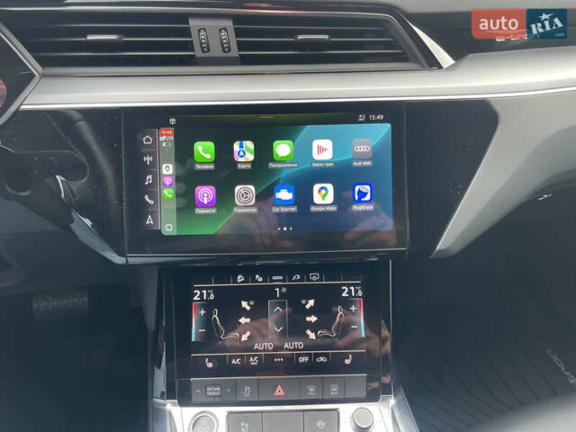 Чорний Ауді E-Tron, об'ємом двигуна 0 л та пробігом 21 тис. км за 34950 $, фото 45 на Automoto.ua