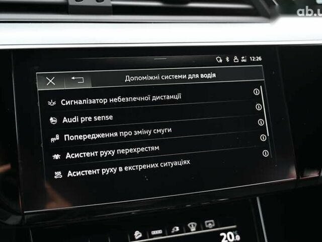 Ауди E-Tron, объемом двигателя 0 л и пробегом 52 тыс. км за 39114 $, фото 16 на Automoto.ua
