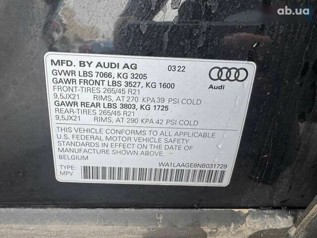 Ауди E-Tron, объемом двигателя 0 л и пробегом 81 тыс. км за 25900 $, фото 15 на Automoto.ua