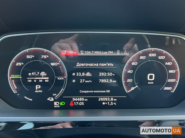 Серый Ауди E-Tron, объемом двигателя 95 л и пробегом 94 тыс. км за 34800 $, фото 24 на Automoto.ua