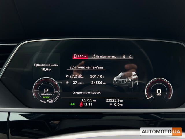 Сірий Ауді E-Tron, об'ємом двигуна 95 л та пробігом 65 тис. км за 33200 $, фото 25 на Automoto.ua