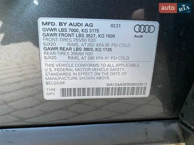 Сірий Ауді E-Tron, об'ємом двигуна 0 л та пробігом 53 тис. км за 29900 $, фото 31 на Automoto.ua