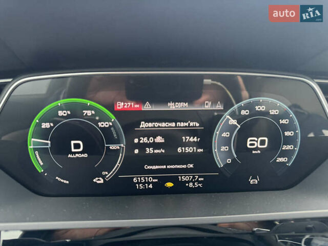 Сірий Ауді E-Tron, об'ємом двигуна 0 л та пробігом 61 тис. км за 39999 $, фото 25 на Automoto.ua
