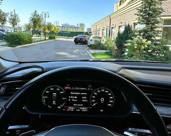 Синий Ауди E-Tron, объемом двигателя 0 л и пробегом 79 тыс. км за 36300 $, фото 23 на Automoto.ua