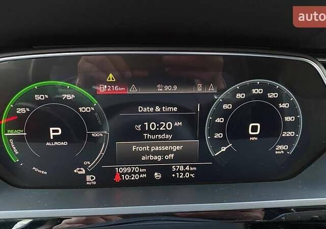 Синий Ауди E-Tron, объемом двигателя 0 л и пробегом 109 тыс. км за 30800 $, фото 19 на Automoto.ua